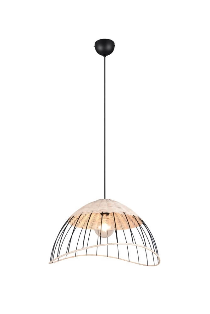 Rotan hanglamp Sandrine Ø 48cm