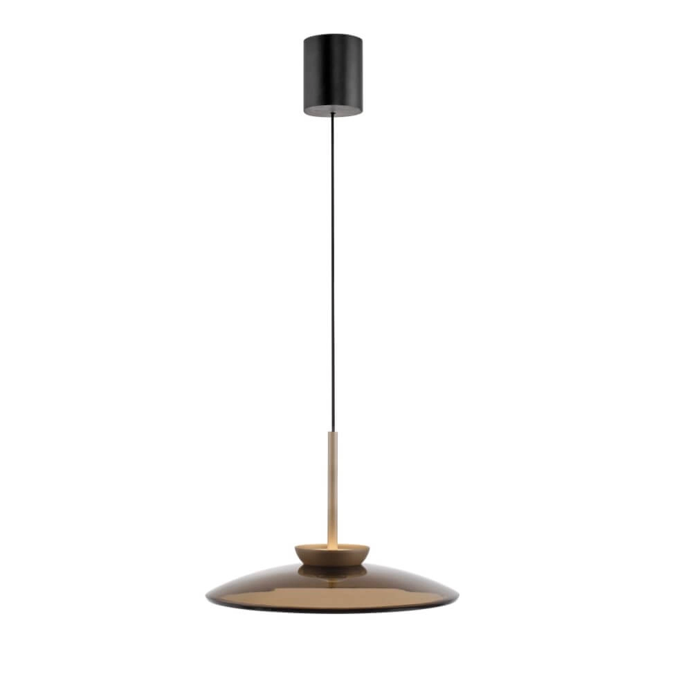 1-lichts hanglamp Pure E-Moon brons Paul Neuhaus 4012248382769