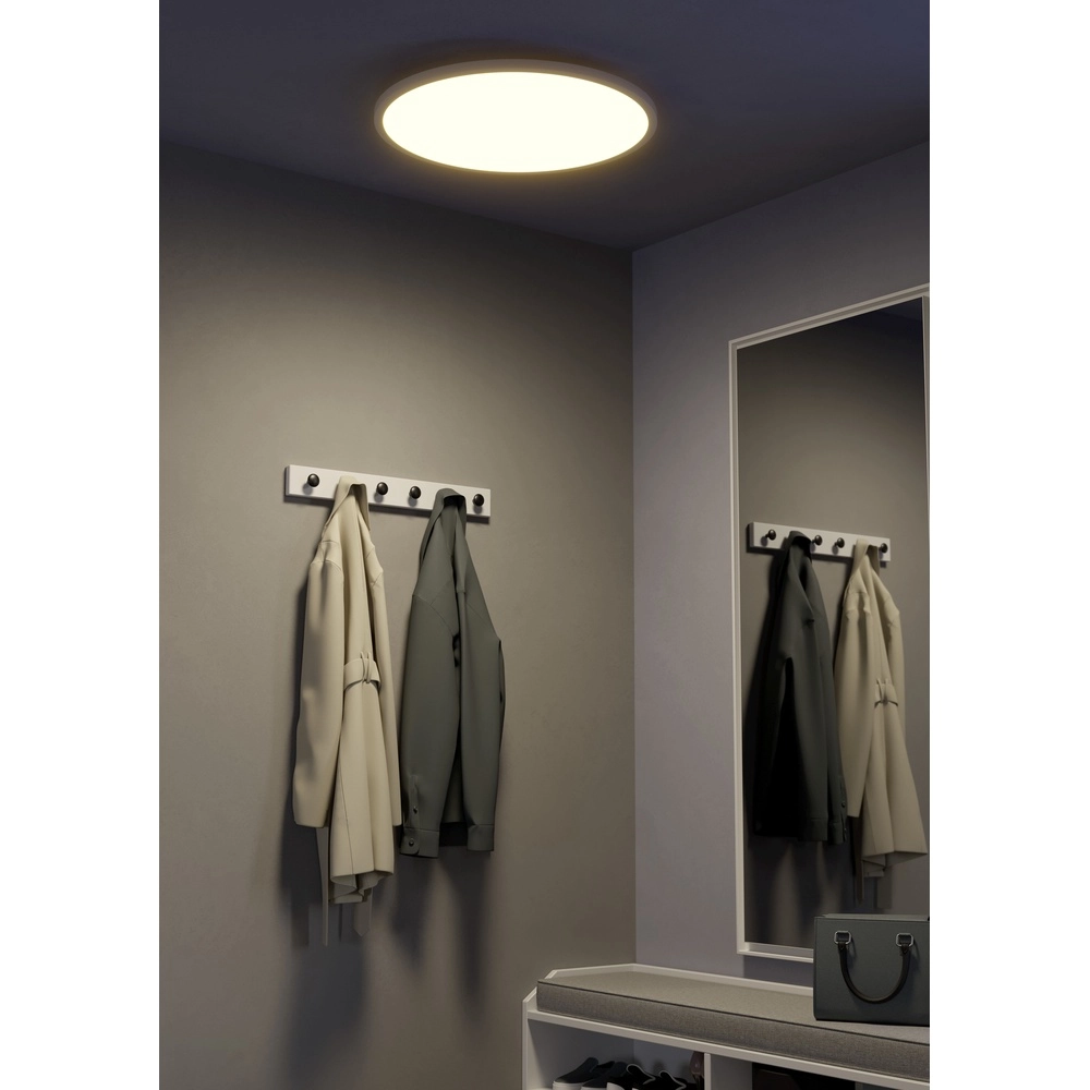 Slimme slanke plafondlamp Sarsina-Z Ø 60cm - wit Eglo 9008606264056