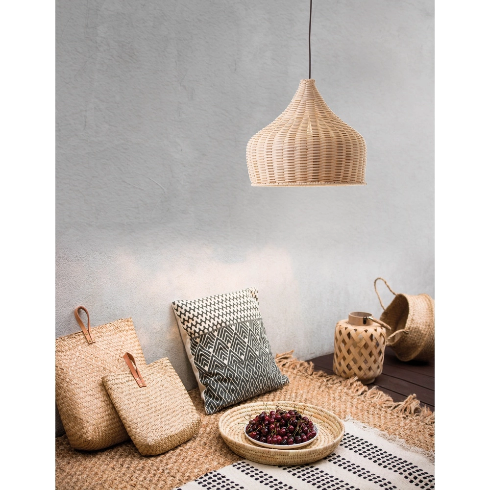 Rotan hanglamp Mia Ø 38,5cm