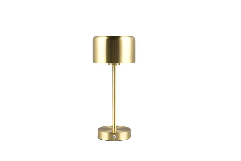 Oplaadbare tafellamp Jeff mat goud Trio 4017807598940