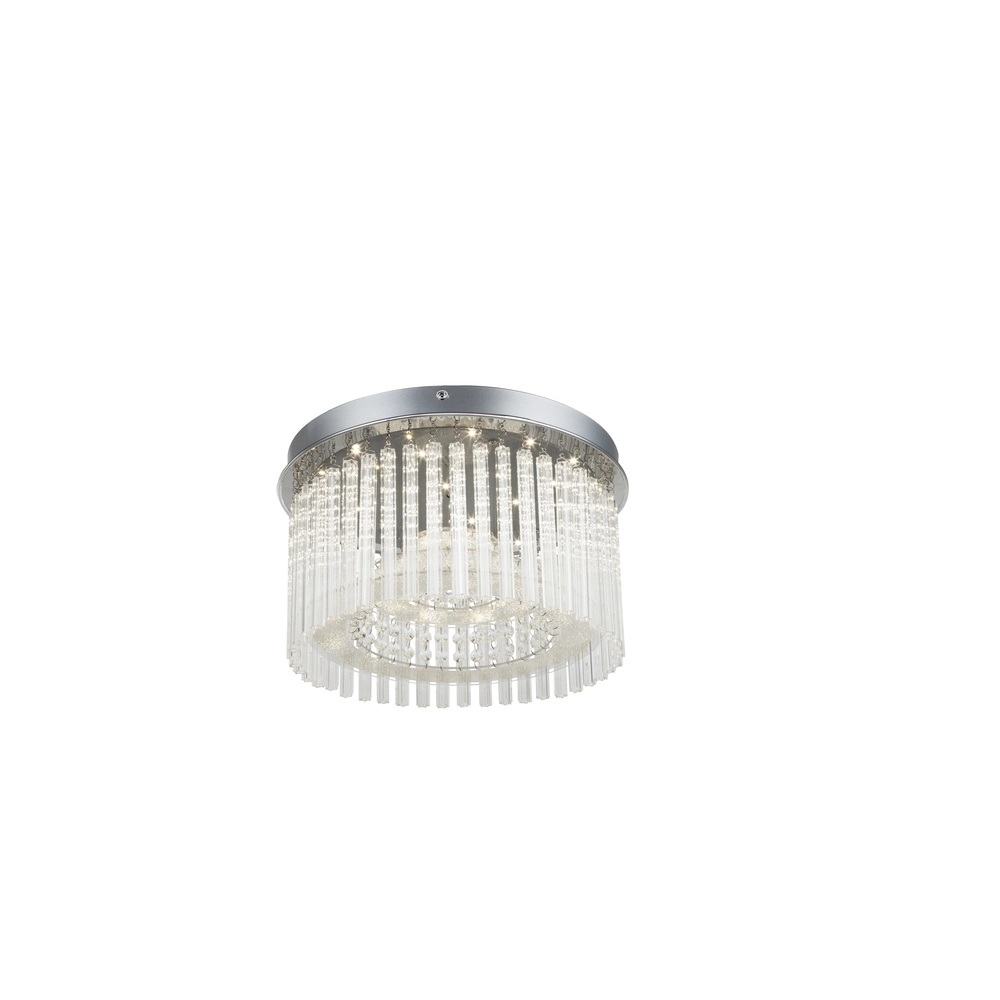 Plafondlamp Joyce chroom