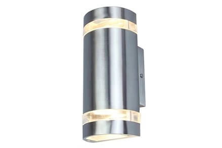 Design wandlamp Focus RVS