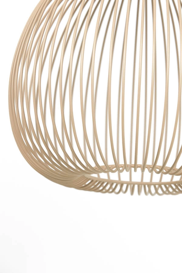 Crème hanglamp Rilana Ø 34cm Light & Living 8717807649760