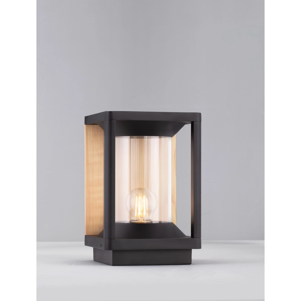 Tuinlamp Pacific achtergrond hout 22cm