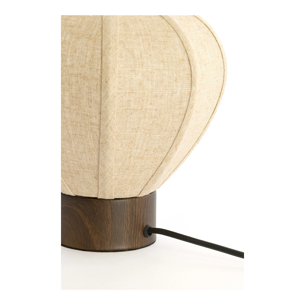 Tafellamp Kyzo Ø 23cm japandi bruin Light & Living 8717807843410