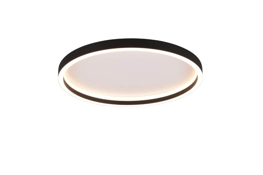 Ronde plafonniere Rotonda zwart Trio 4017807577600