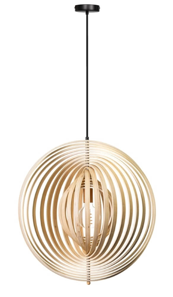 Houten hanglamp Woody Ø 59cm ETH 8720195305330