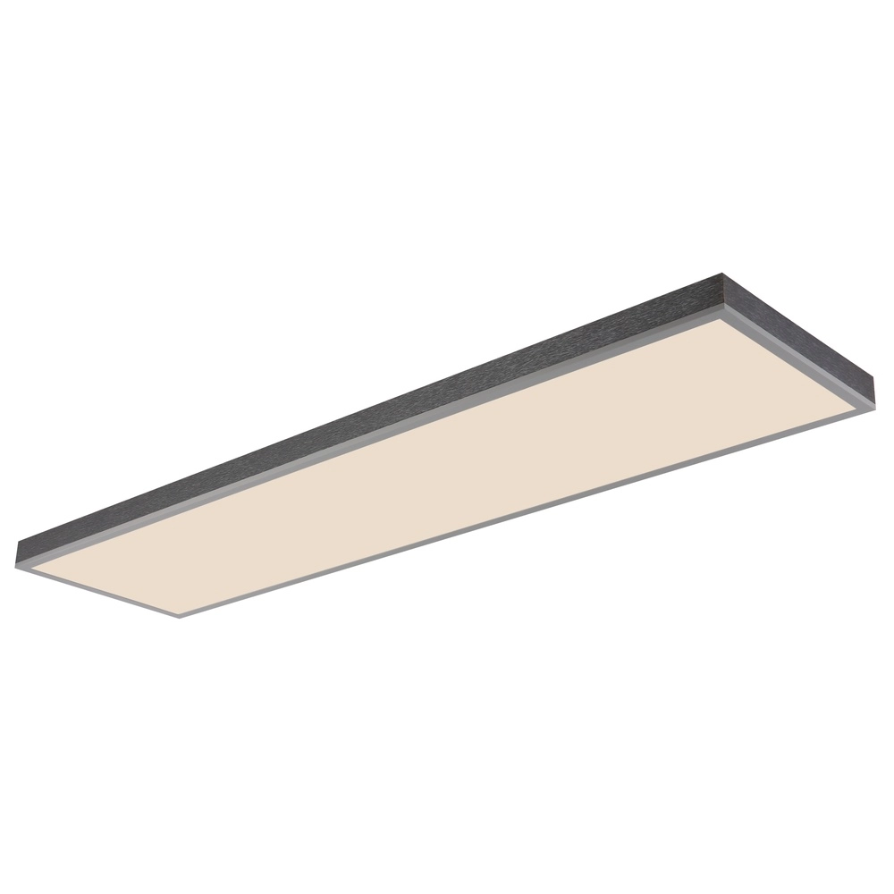 Design plafondlamp Doro 120cm zilvergrijs