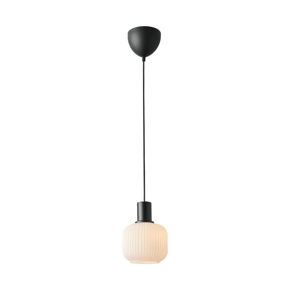 Hanglamp Milford zwart met wit