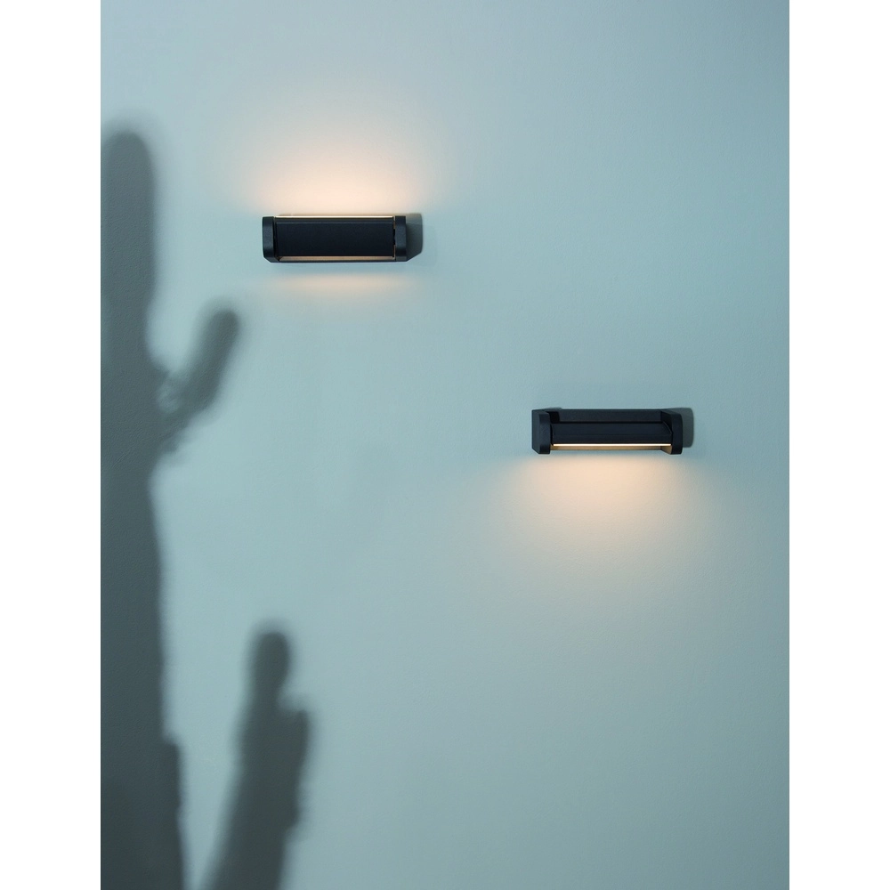 Richtbare wandlamp Volvel zwart Lyora 5212017425997