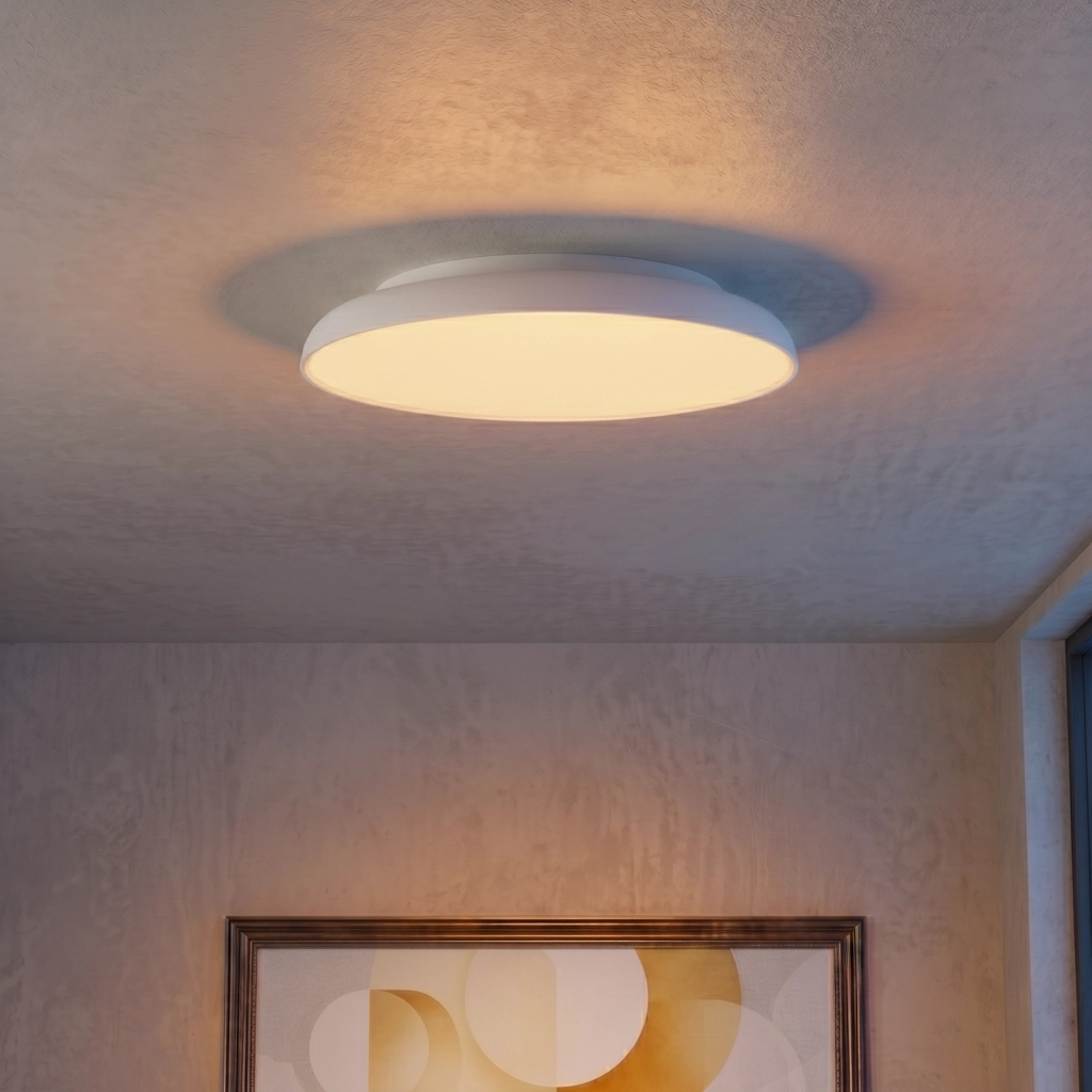 Plafondlamp Linus wit Ø 45cm