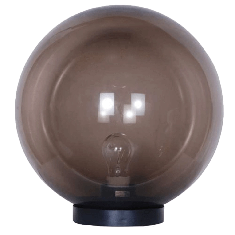 Tuinlamp Globe Bolano 241cm. staand smoke Lyora 8716803508750