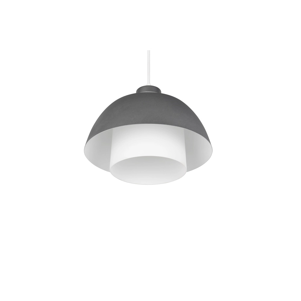 Design hanglamp Tilos antraciet Ø 30cm Trio 4017807682434