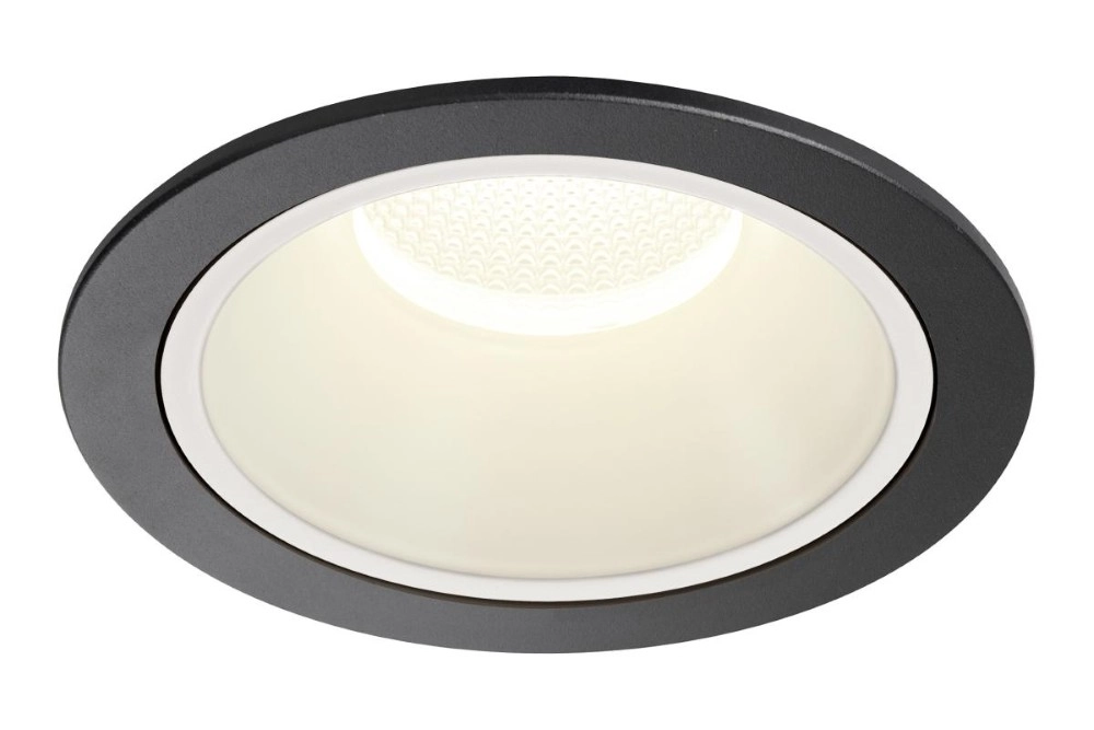 Inbouwspot Numinos XL zwart/wit 4000K - 20gr SLV 4024163307994