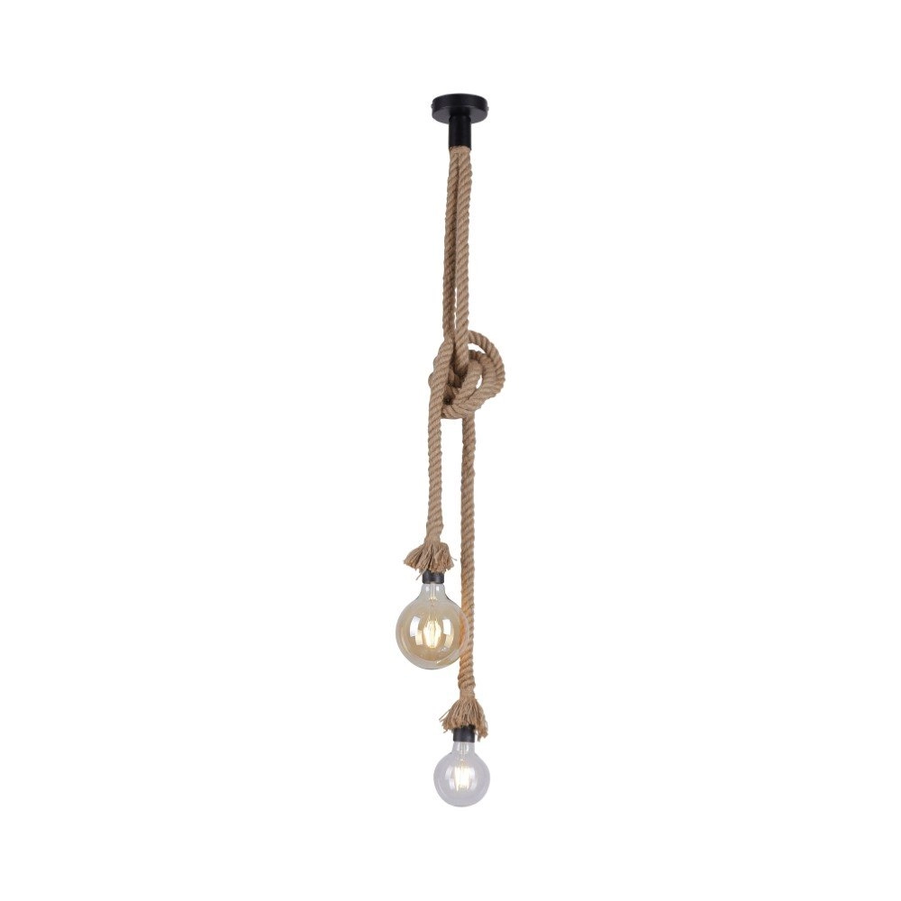Touw hanglamp Rope 2-lichts