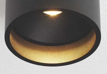 Led opbouwspot Orleans zwart Artdelight 8719831731961