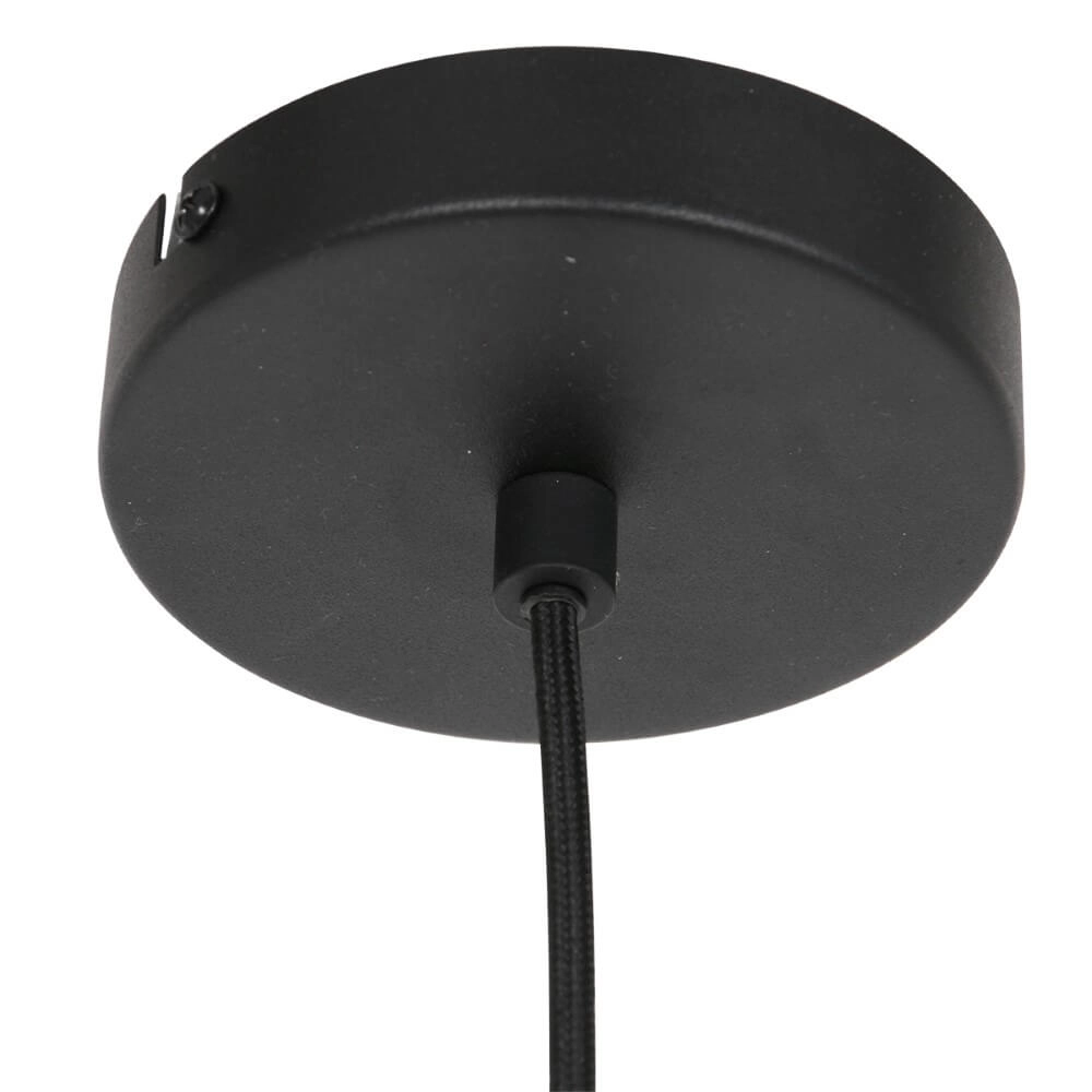 Zwarte hanglamp Flinter Ø 50cm Steinhauer 8712746148640