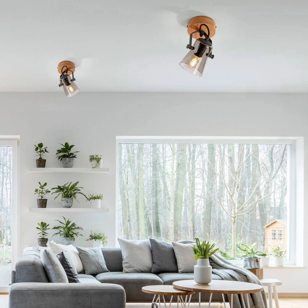 Wandlamp Green Langstrom hout Just Light 4043689994860