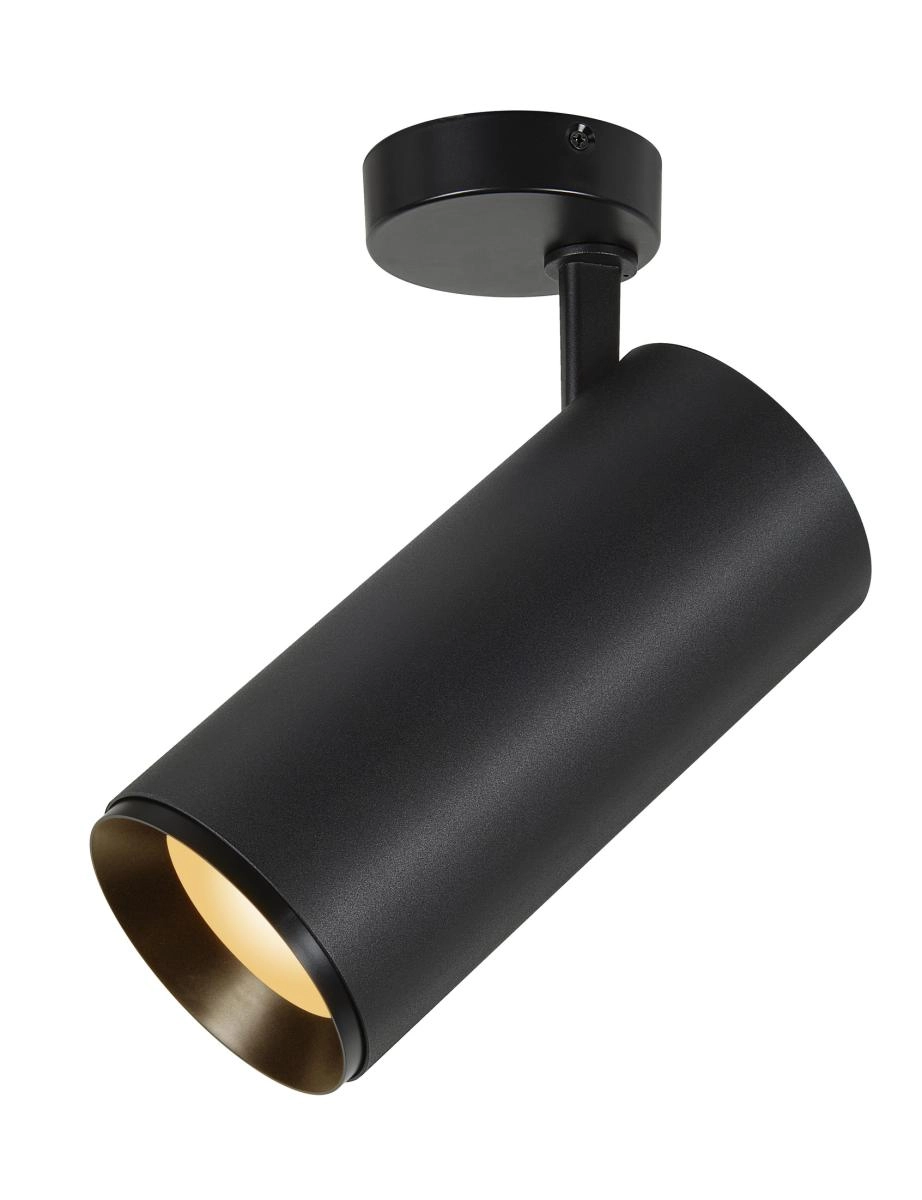 Opbouwspot Numinos XL Dali zwart 2700K - 36gr