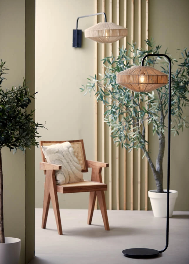 Rotan wandlamp Lyra 115cm Light & Living 8717807681173