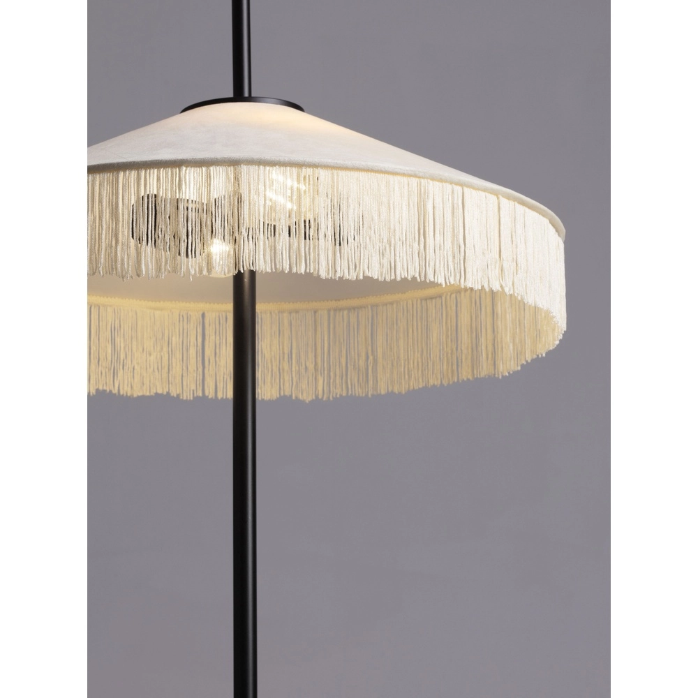 Tiffany vloerlamp Velvy beige Lyora 5212017493828