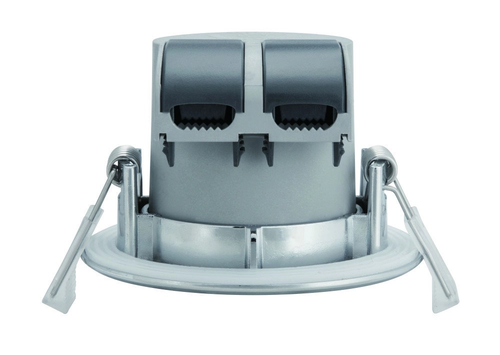 set van 3 inbouwspots Dive 3x6w - 2700K - 8,5cm chroom Philips 8718699789671