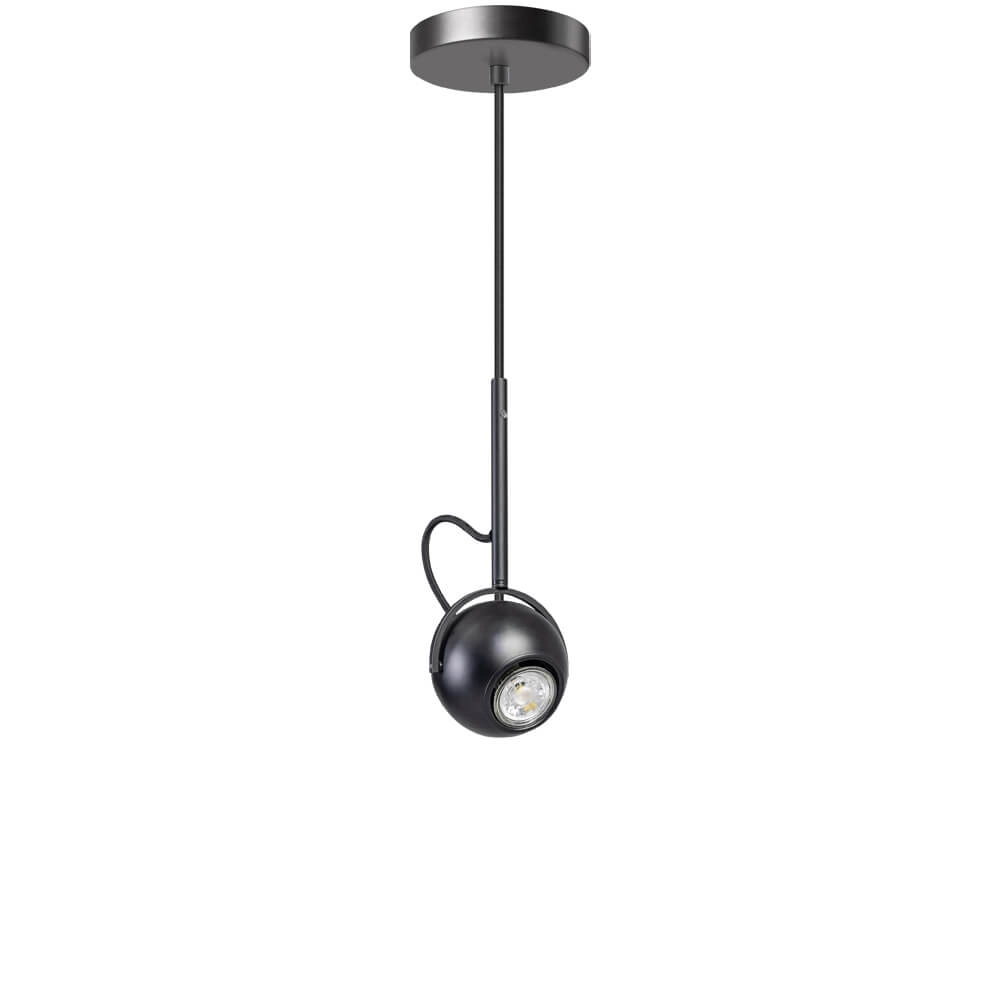 Zwarte hanglamp The Eye 150cm