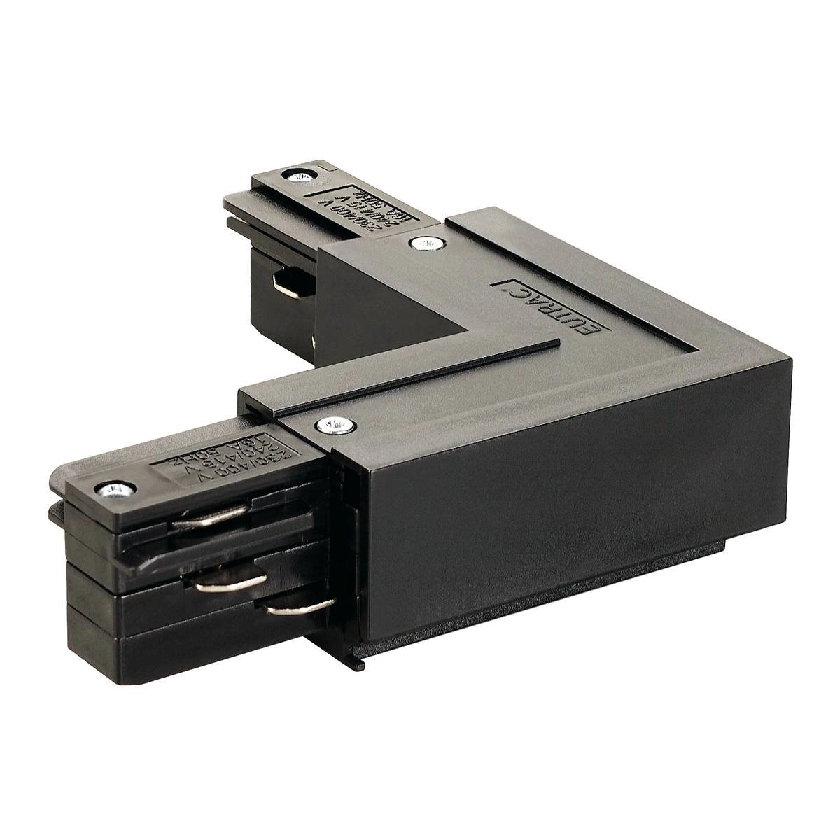 3-fase L-Connector 1 aarde buiten zwart