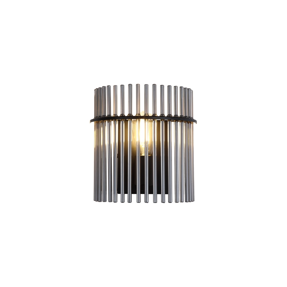 Wandlamp Swizzle zwart