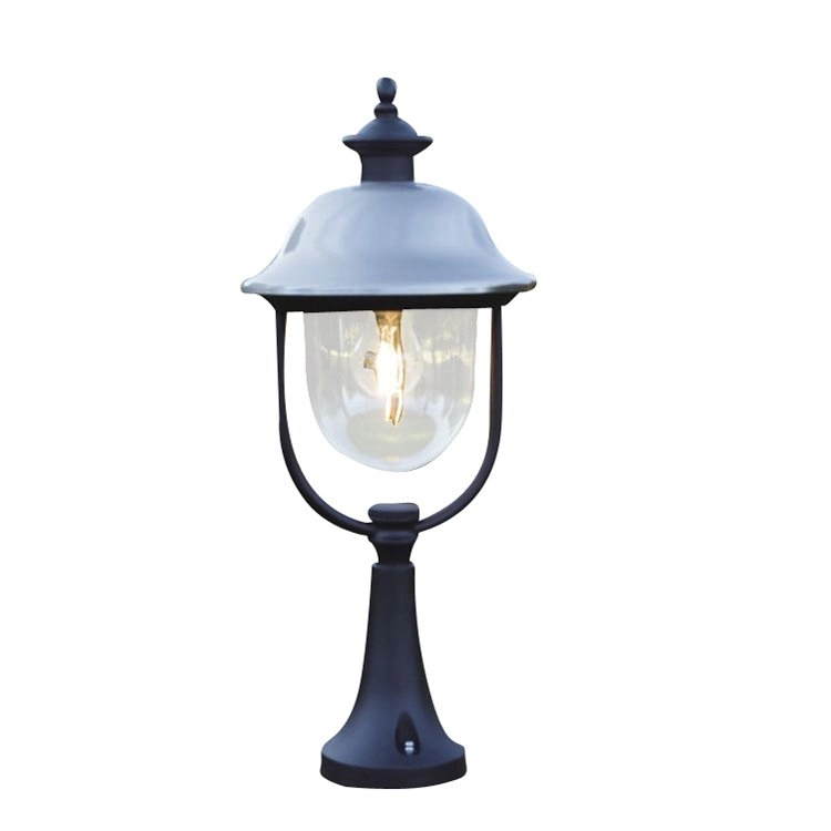 Terraslamp Parma 58cm rvs met zwart