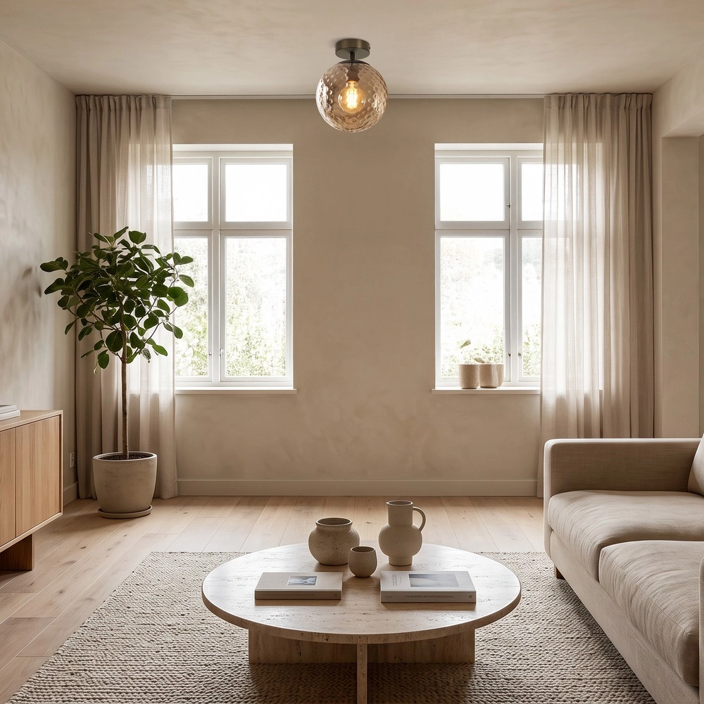 Plafondlamp Rondo 2 donker brons Eglo 9008606390236