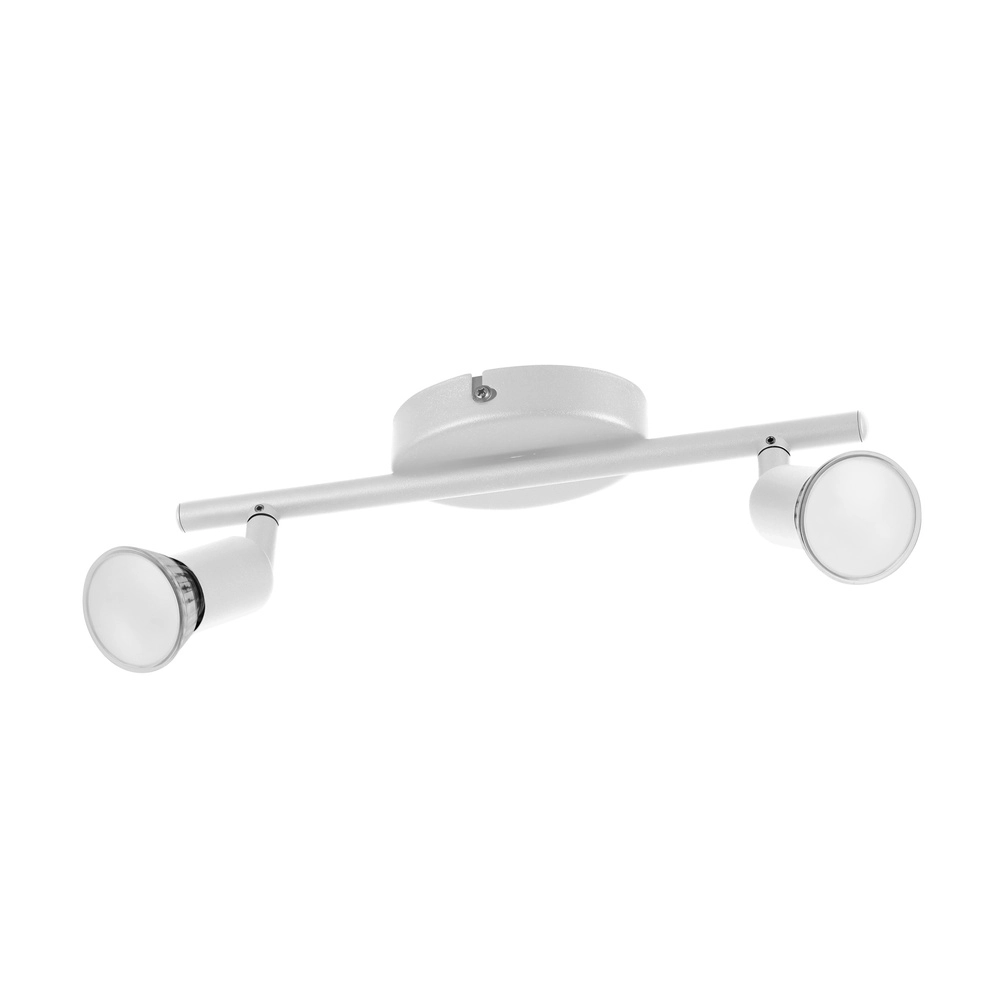 Plafondlamp Buzz-Led 2-lichts wit