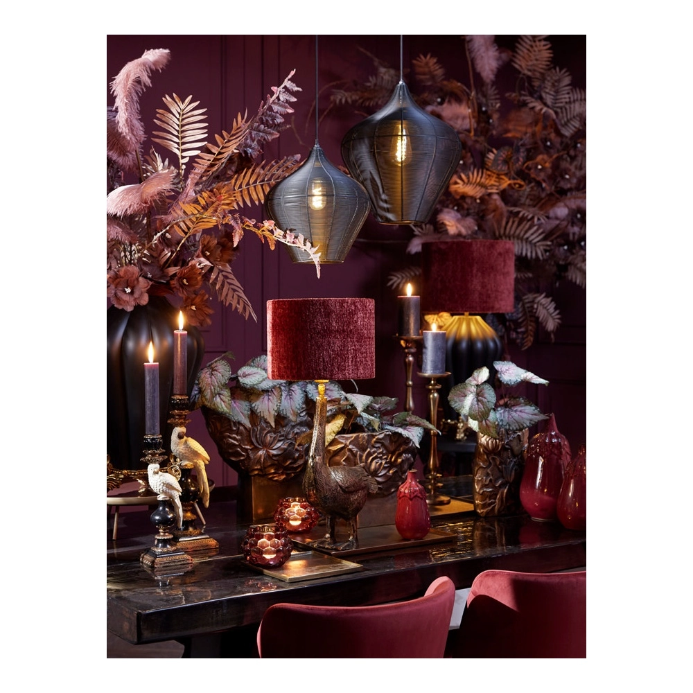 Hanglamp Alvaro zwart Ø 36cm Light & Living 8717807602581