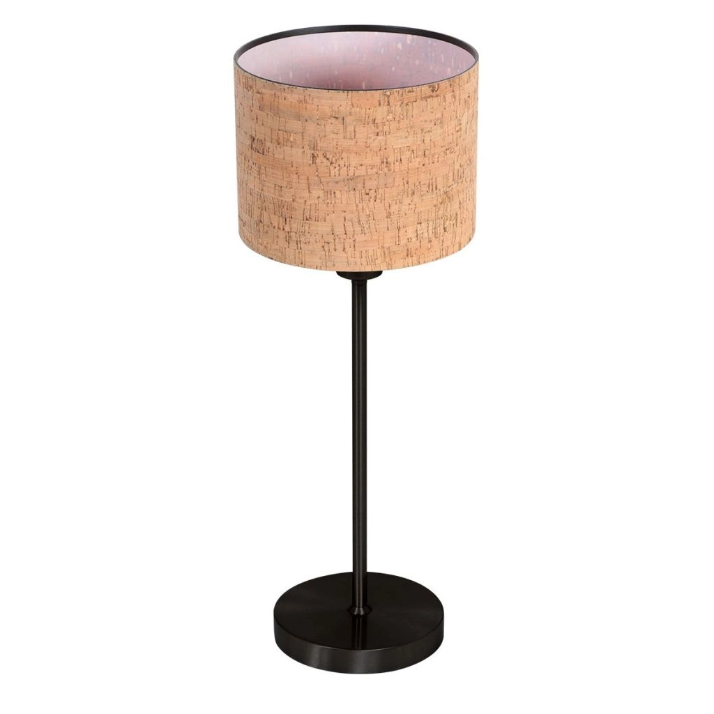 Tafellamp Noor met kurk kap Ø20cm