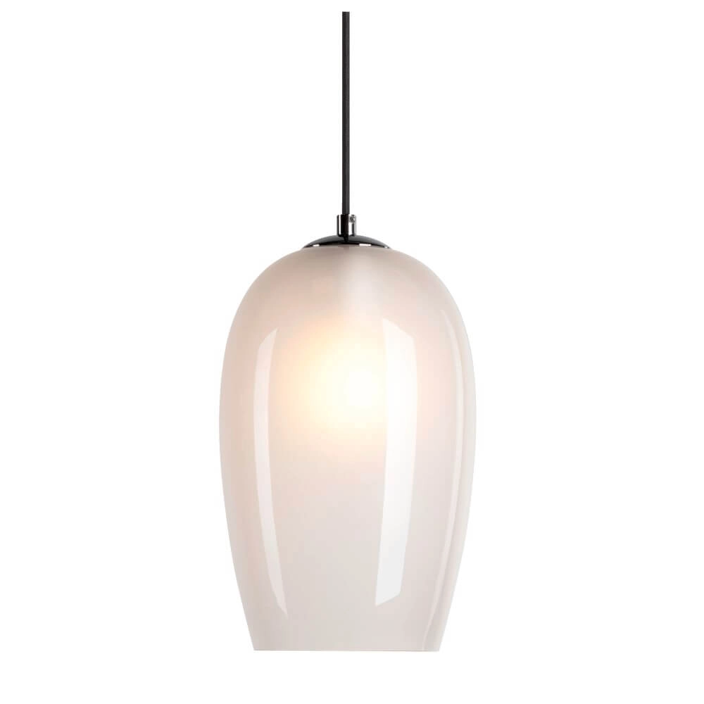 Glazen hanglamp Pantilo wit glas - Ø 18cm