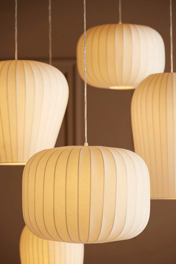 Japandi hanglamp Lexa wit Ø 44cm Light & Living 8717807638399