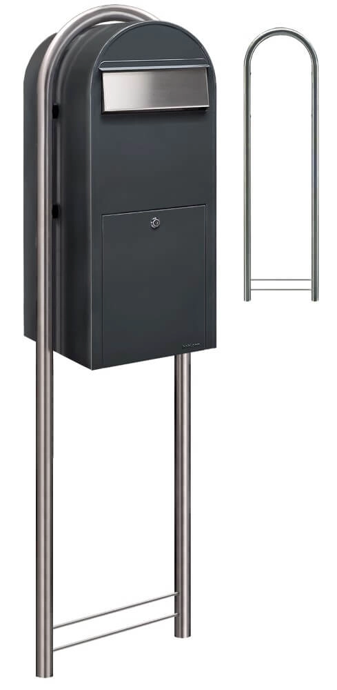 Brievenbus Jumbo 7016 i Donkergrijs Bobi 6417237026149