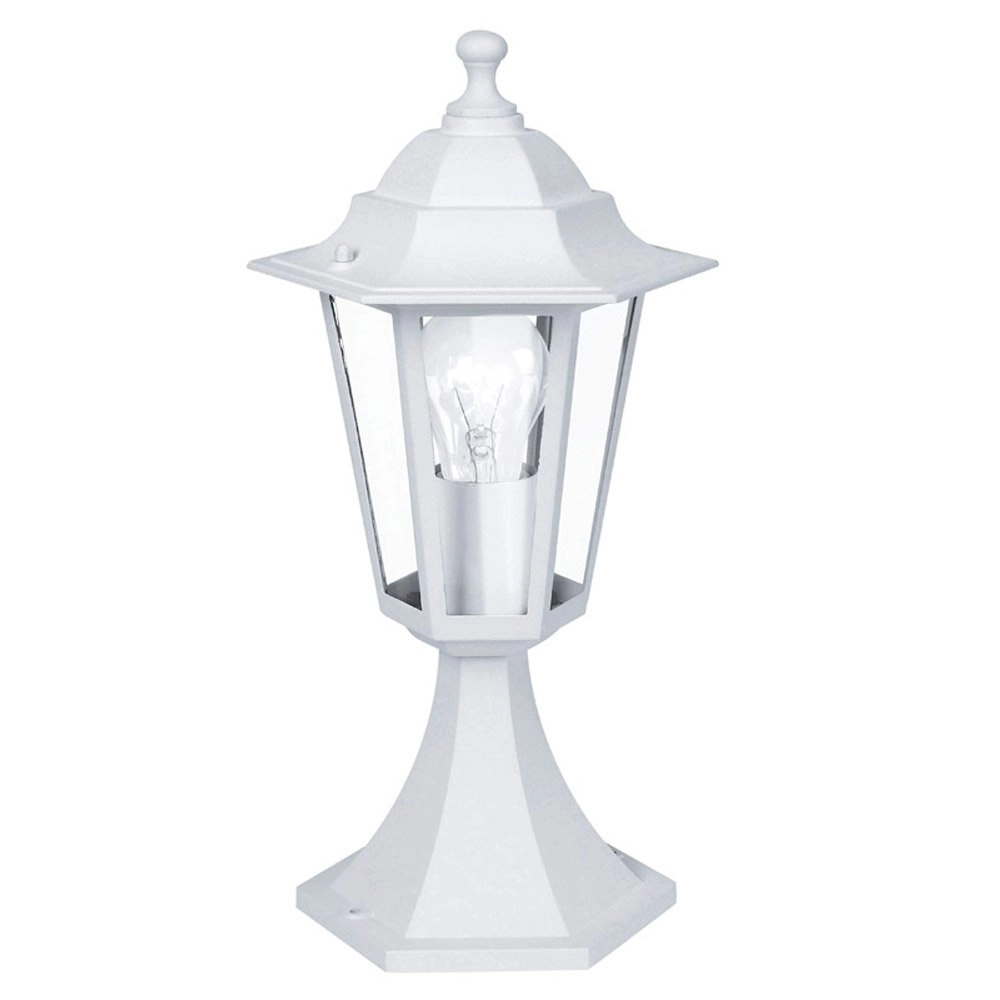 Staande tuinlamp Laterna 5 40cm wit