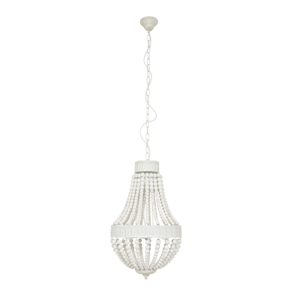 Witte kroondluchter Ella Ø 40cm Steinhauer 8712746132083