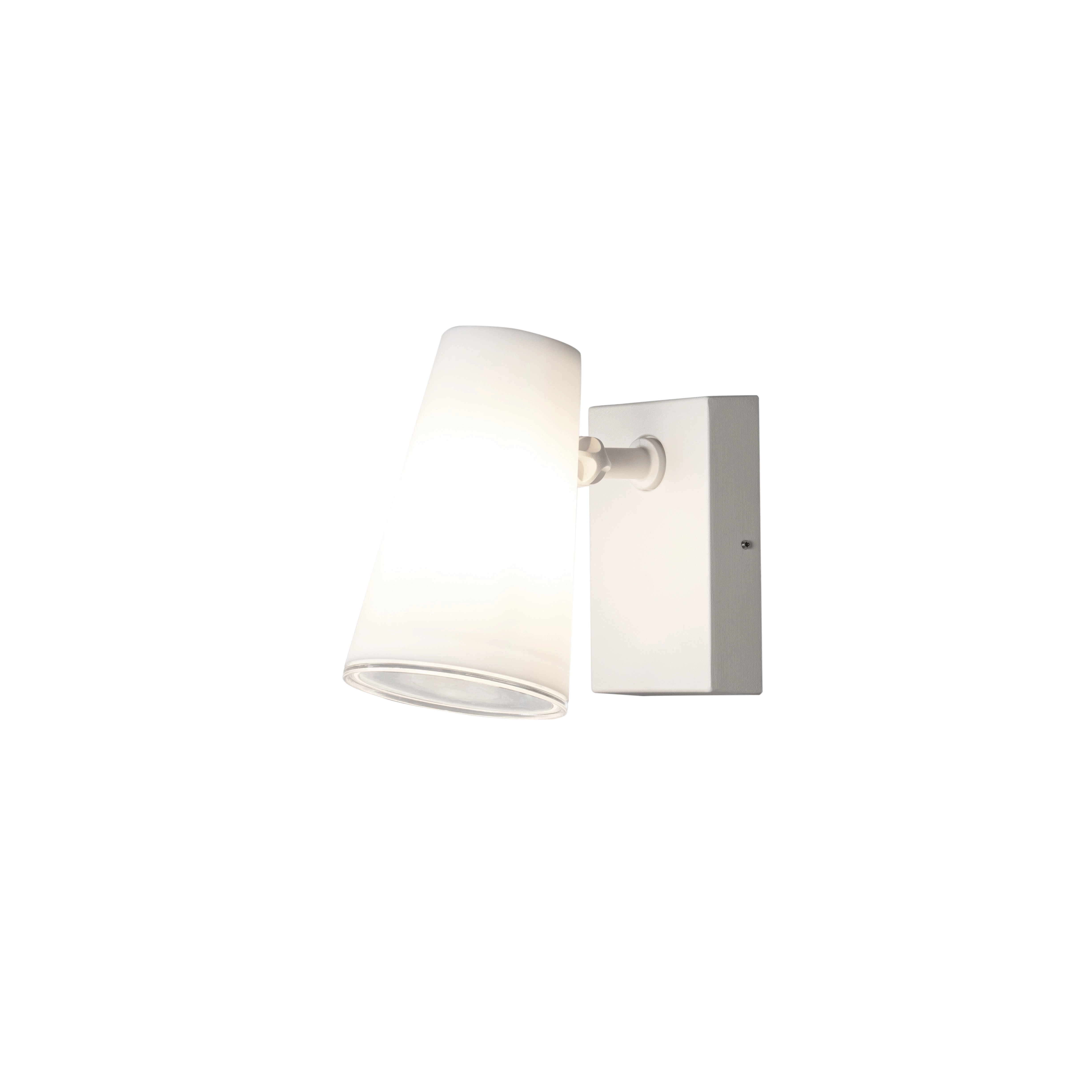 Witte muurlamp Fano