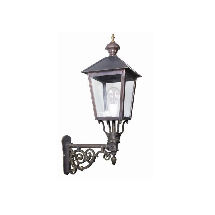 Nostalgische buitenlamp Brandenburg brons