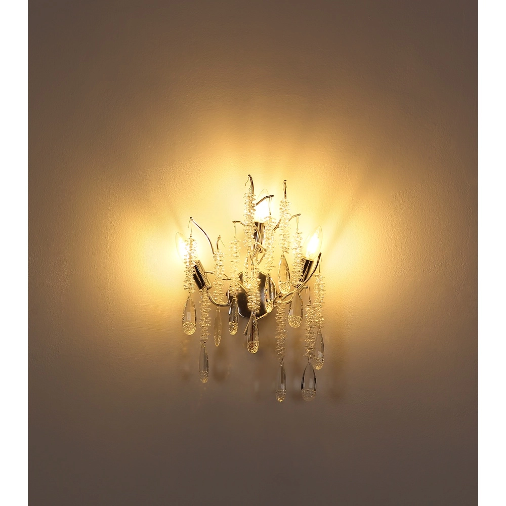 Wandlamp Kinga zilvergrijs Globo 9007371573004