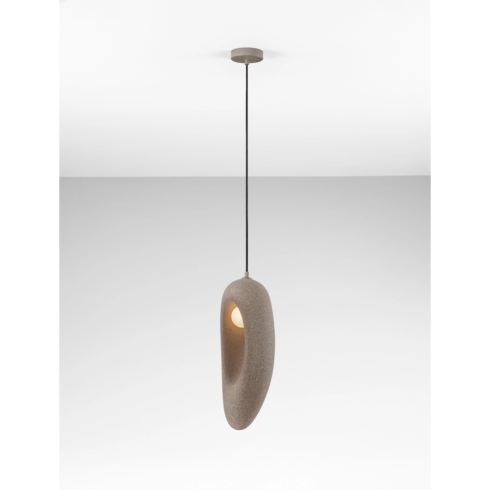 Natuurlijke hanglamp Tempus bruin 48cm Lyora 5212017476869