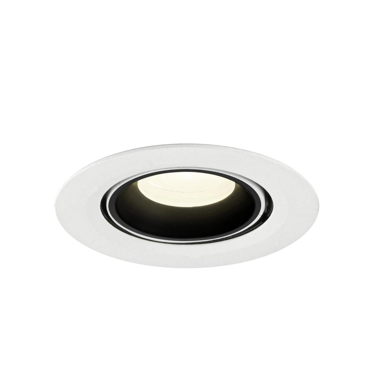 Inbouwspot Numinos Gimble XS wit/zwart 4000K - 20gr SLV 4024163306836