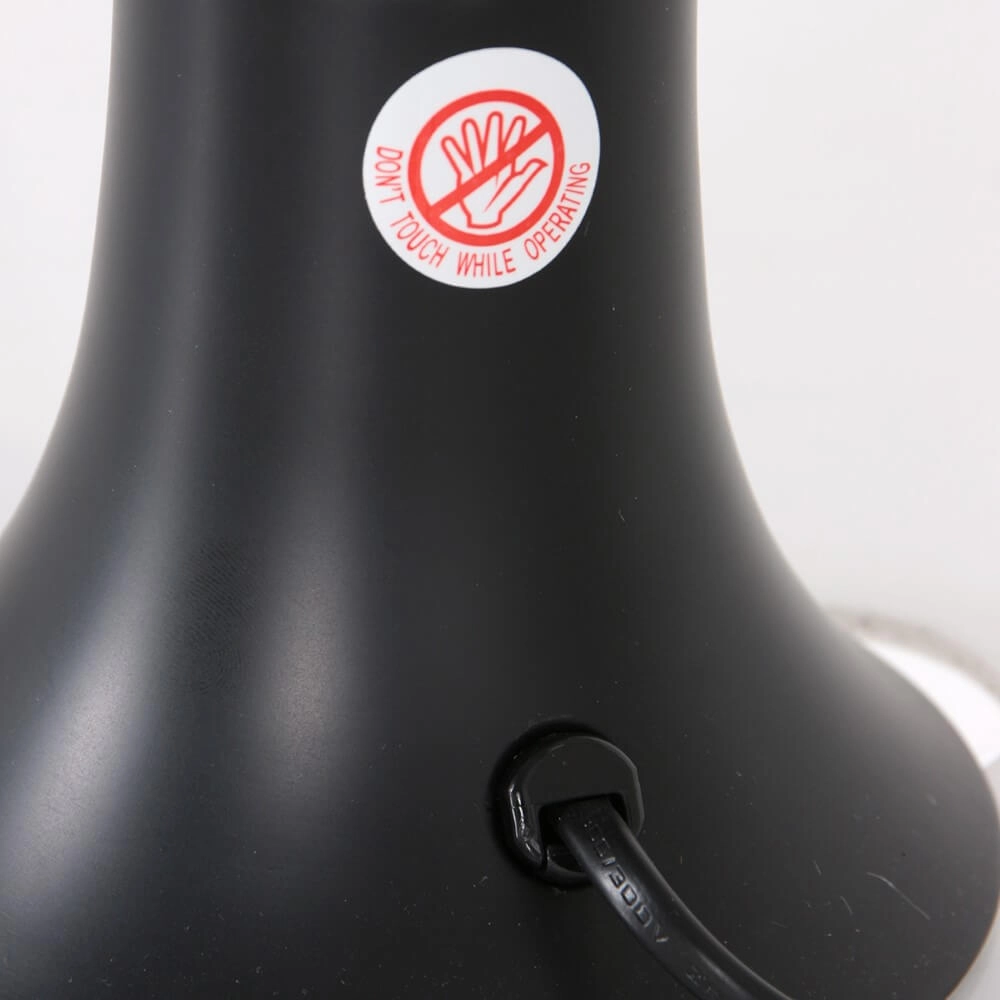 Zwarte lavalamp Volcan cilinder Steinhauer 8712746147025
