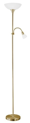 Vloerlamp Up 2 176cm messing mat
