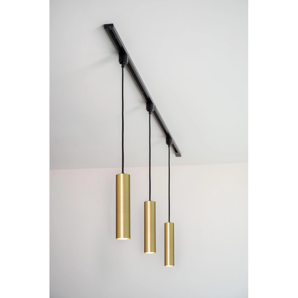 Rail hanglamp Track Floris 1-fase goud Lucide 5411212093363