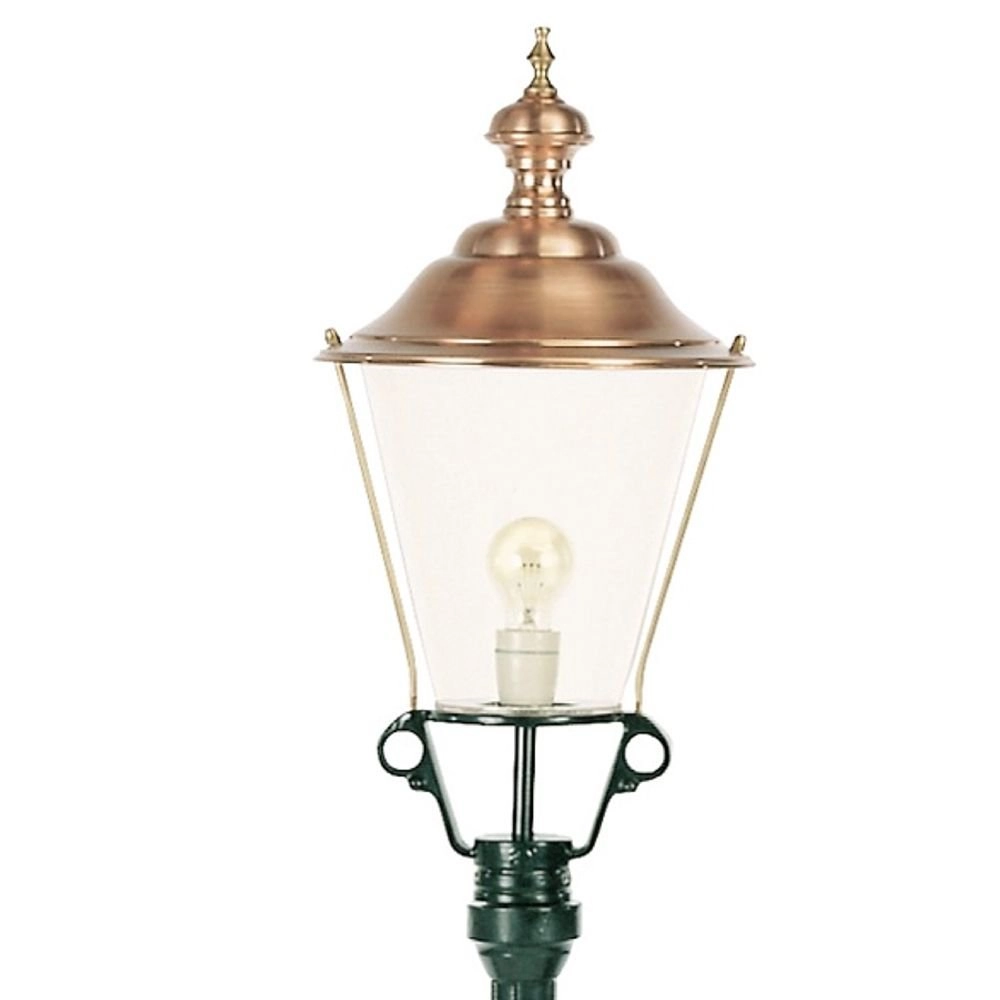 Nostalgische tuinlamp Flores zwart KS verlichting 8714732502740