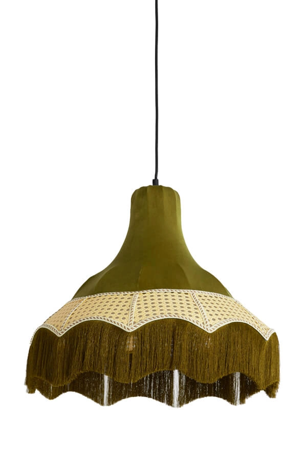 Tiffany hanglamp Mizia groen Ø 50cm Light & Living 8717807758530
